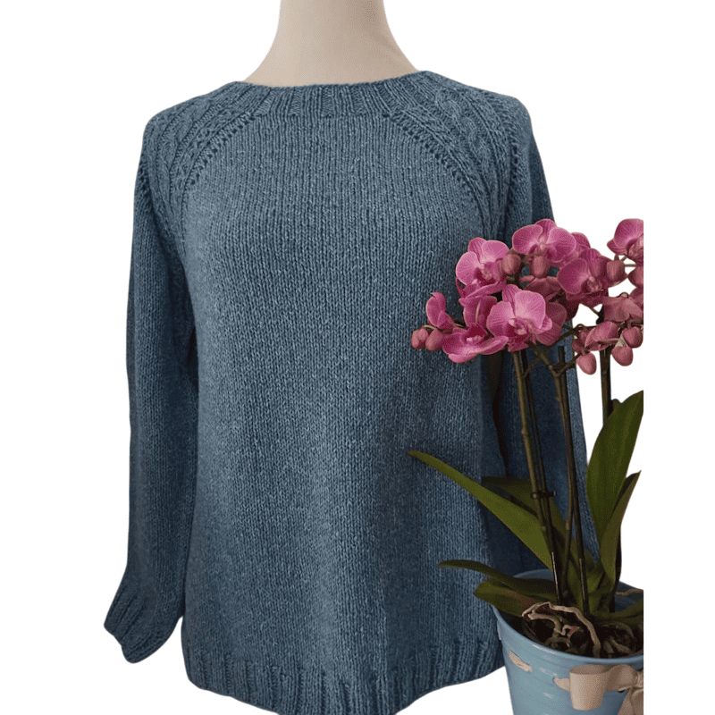 MAGLIA IN LANA-COTONE-ALPACA